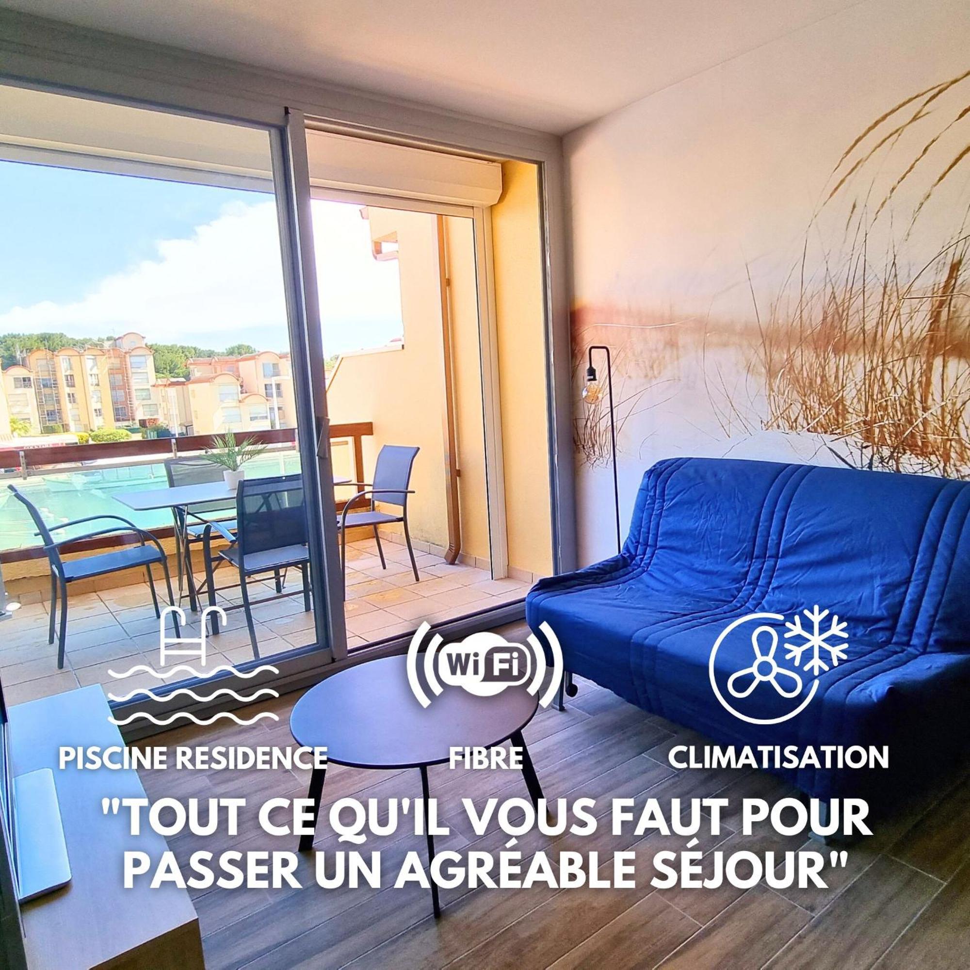 Magnifique Studio Sur Le Port De Gruissan Exterior foto